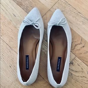 Margaux ballet linen shoes 40 (9 1/2) wide toe.